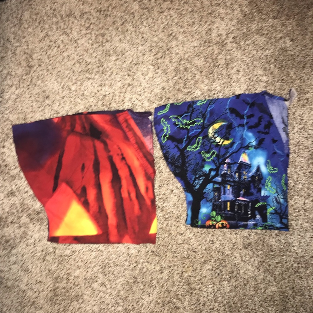 Halloween scrub tops